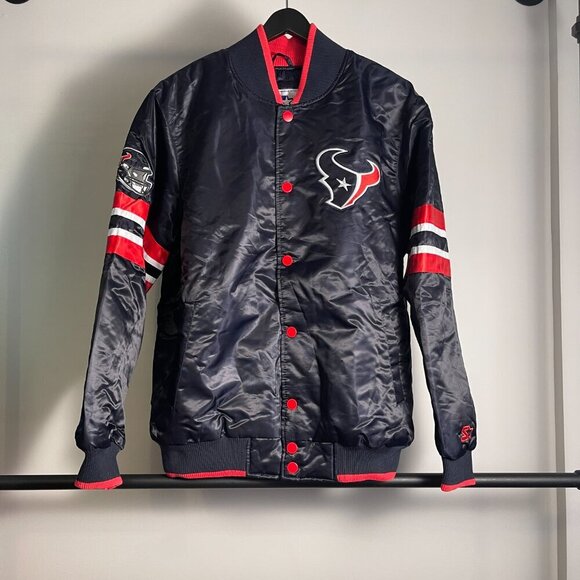 Starter Houston Texans satin jacket size L - Picture 1 of 3